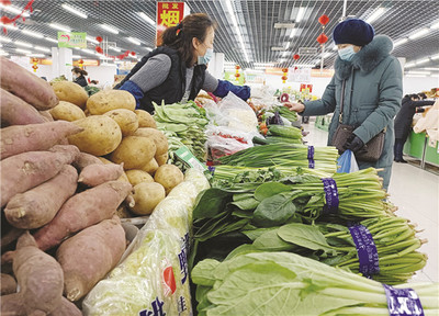 冬季蔬菜上市量加大 价格呈下降趋势